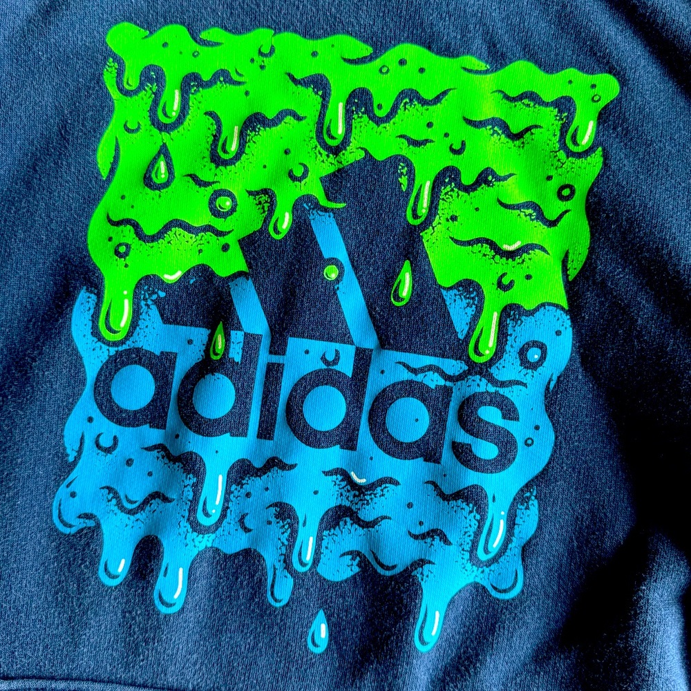Boys Adidas Hoodie Size XL - Picture 2 of 3